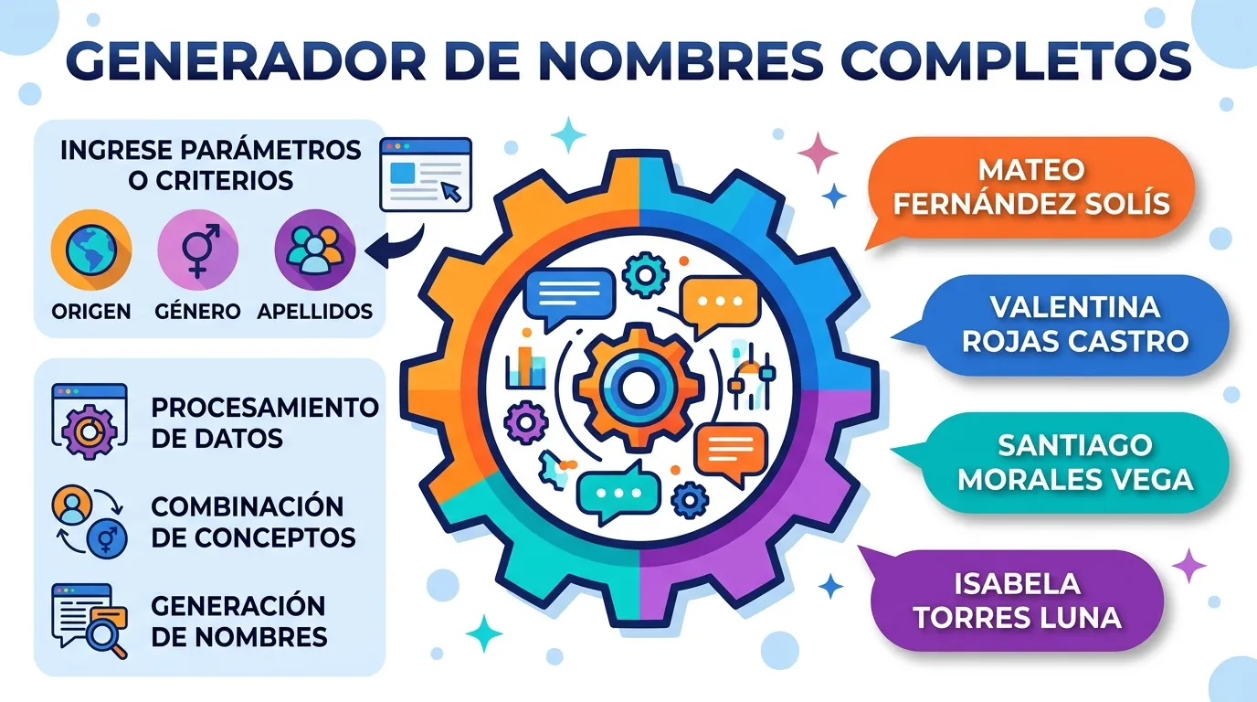 Generador de nombres completos